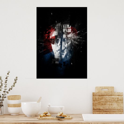 Het Man dat zou gaan koning Poster (Keuken)