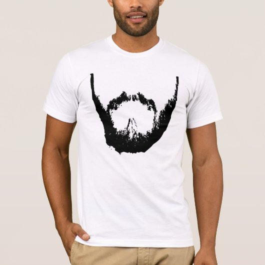Het Man - de baard - de legende T-shirt (Voorkant)