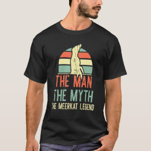 Het Man De Meerkat Legend T-shirt