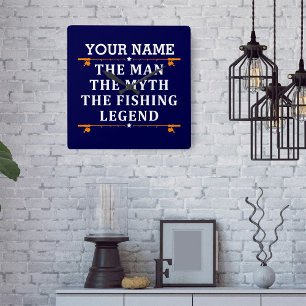 Het Man de Meith de Geviste Legende Vierkante Klok