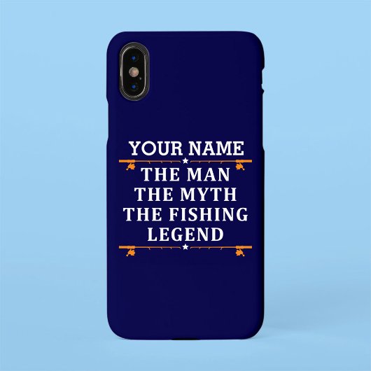 Het Man de Mengte de Geviste Legende i iPhone Hoesje