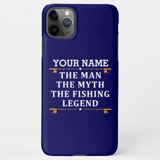 Het Man de Mengte de Geviste Legende i iPhone Hoesje (Achterkant)