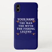 Het Man de Mengte de Geviste Legende i iPhone Hoesje (Achterkant)