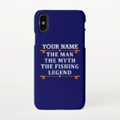 Het Man de Mengte de Geviste Legende i iPhone Hoesje (Achterkant)