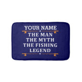 Het Man de Mmythe de Geviste Legend personaliseerd Badmat (Voorkant)