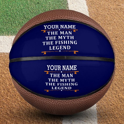 Het Man de Mmythe de Geviste Legend personaliseerd Basketbal