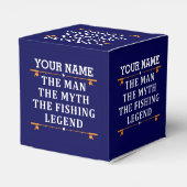Het Man de Mmythe de Geviste Legend personaliseerd Bedankdoosjes (Achterkant)