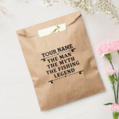 Het Man de Mmythe de Geviste Legend personaliseerd Bedankzakje (Gezegeld)