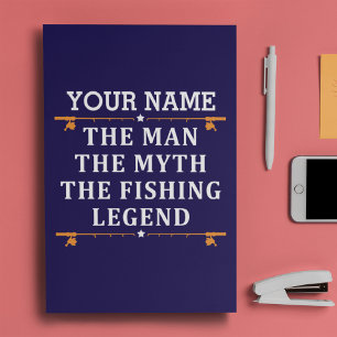 Het Man de Mmythe de Geviste Legend personaliseerd Briefhoofd