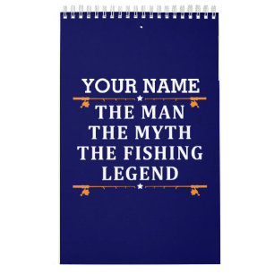 Het Man de Mmythe de Geviste Legend personaliseerd Kalender