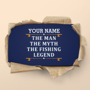 Het Man de Mmythe de Geviste Legend personaliseerd Klantenkaartje