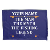 Het Man de Mmythe de Geviste Legend personaliseerd Kussensloop (Voorkant)