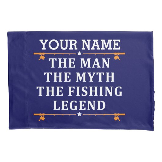 Het Man de Mmythe de Geviste Legend personaliseerd Kussensloop (Voorkant)