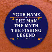 Het Man de Mmythe de Geviste Legend personaliseerd Labels