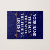 Het Man de Mmythe de Geviste Legend personaliseerd Legpuzzel (Horizontaal)