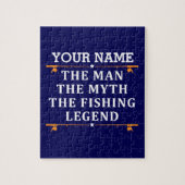 Het Man de Mmythe de Geviste Legend personaliseerd Legpuzzel (Verticaal)