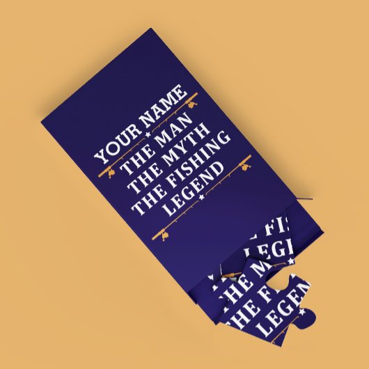 Het Man de Mmythe de Geviste Legend personaliseerd Legpuzzel