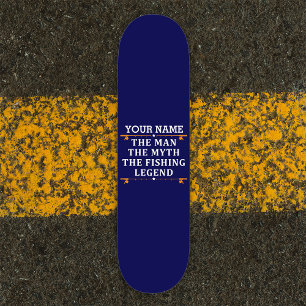 Het Man de Mmythe de Geviste Legend personaliseerd Persoonlijk Skateboard