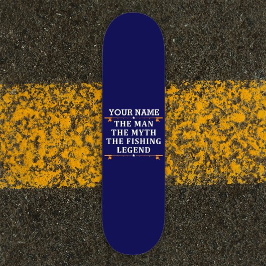 Het Man de Mmythe de Geviste Legend personaliseerd Persoonlijk Skateboard