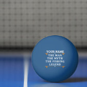 Het Man de Mmythe de Geviste Legend personaliseerd Pingpongbal (Net)