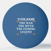 Het Man de Mmythe de Geviste Legend personaliseerd Pingpongbal (Voorkant)