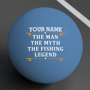 Het Man de Mmythe de Geviste Legend personaliseerd Pingpongbal