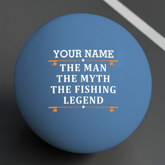 Het Man de Mmythe de Geviste Legend personaliseerd Pingpongbal