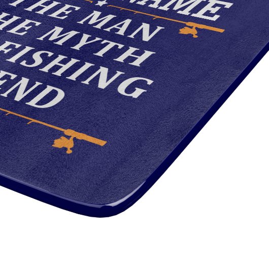 Het Man de Mmythe de Geviste Legend personaliseerd Snijplank (Hoek)