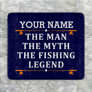 Het Man de Mmythe de Geviste Legend personaliseerd Snijplank