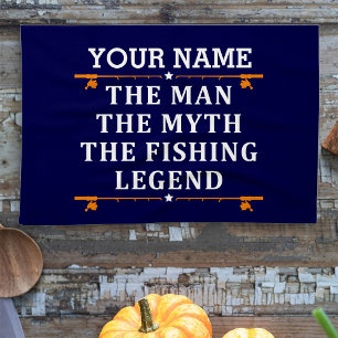 Het Man de Mmythe de Geviste Legend personaliseerd Theedoek