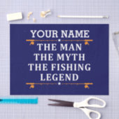 Het Man de Mmythe de Geviste Legend personaliseerd Tissuepapier (Craft)