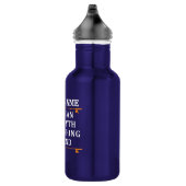 Het Man de Mmythe de Geviste Legend personaliseerd Waterfles (Rechts)