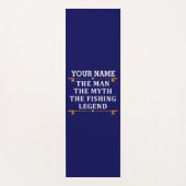 Het Man de Mmythe de Geviste Legend personaliseerd Yogamat (Voorkant)
