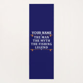 Het Man de Mmythe de Geviste Legend personaliseerd Yogamat (Achterkant)