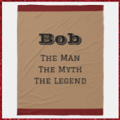 Het Man De Mmythe de Legende Fleece Deken