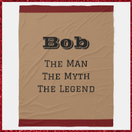 Het Man De Mmythe de Legende Fleece Deken