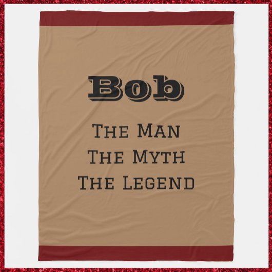 Het Man De Mmythe de Legende Fleece Deken