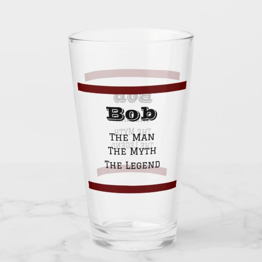 Het Man De Mmythe de Legende Glas (Achterkant)