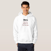 Het Man De Mmythe de Legende Hoodie (Voorkant volledig)