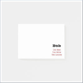 Het Man De Mmythe de Legende Post-it® Notes