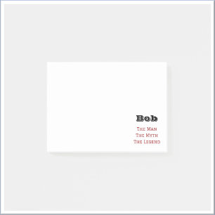 Het Man De Mmythe de Legende Post-it® Notes