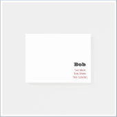 Het Man De Mmythe de Legende Post-it® Notes