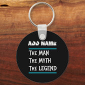 Het Man De Mmythe de Legende Sleutelhanger (Voorkant)