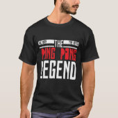 Het Man De Mmythe Ping Pong Legend T-Shirt (Voorkant)