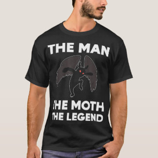 Het Man De Moth De Legend Mothman Kinder T-shirt