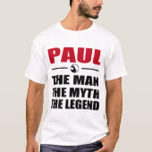 HET MAN DE MYTH DE LEGEND BETAALT T-SHIRT (Voorkant)