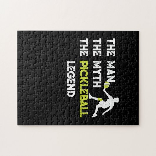 Het Man De Myth De Pickleball Legend Legpuzzel (Horizontaal)