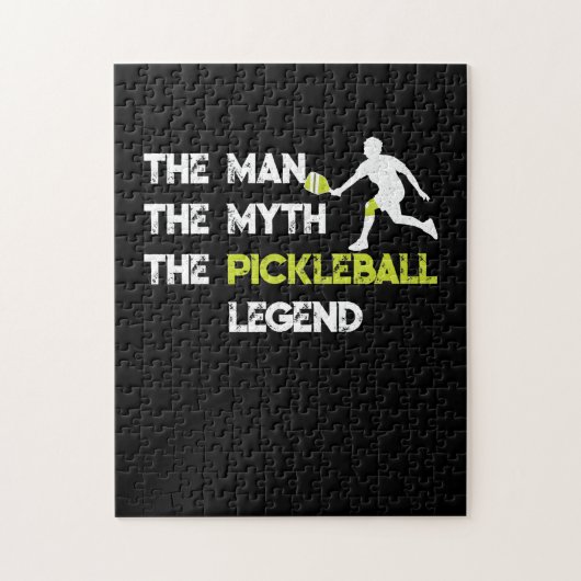 Het Man De Myth De Pickleball Legend Legpuzzel (Verticaal)