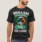 Het Man De Myth Irish Legend St Patricks T-shirt (Voorkant)