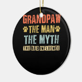 Het Man de mythe de invloed opa Keramisch Ornament (Links)
